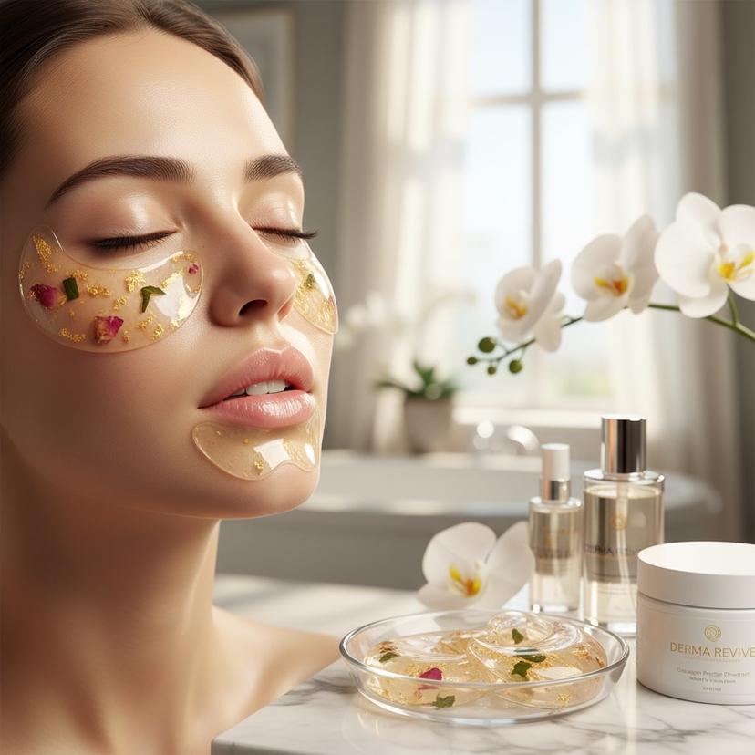 Anti-Aging Collagen Eye or Lip Treatment Mask