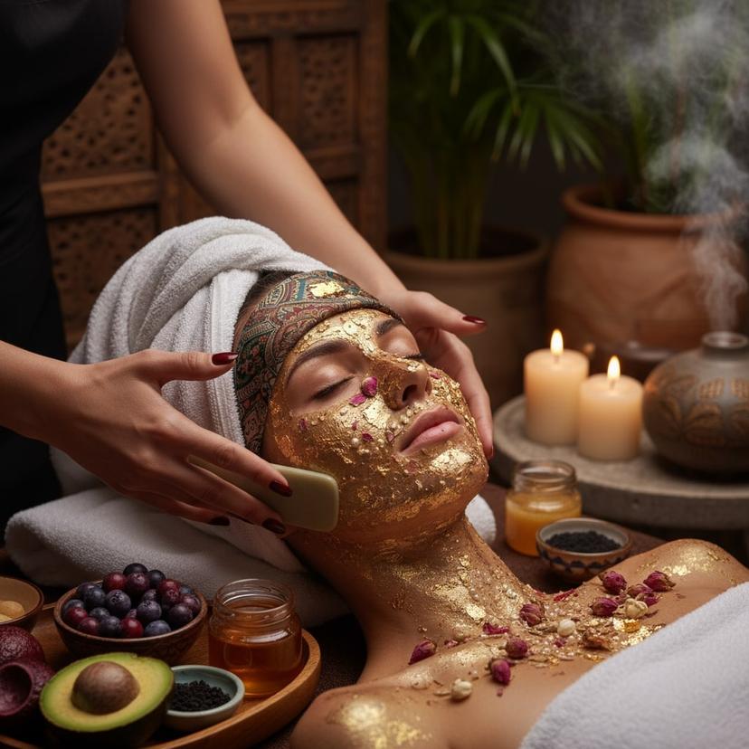 East Meets West Exotic and Indulgent Facial