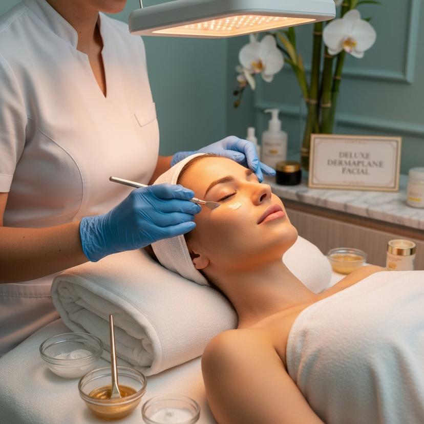 Deluxe Dermaplane Facial