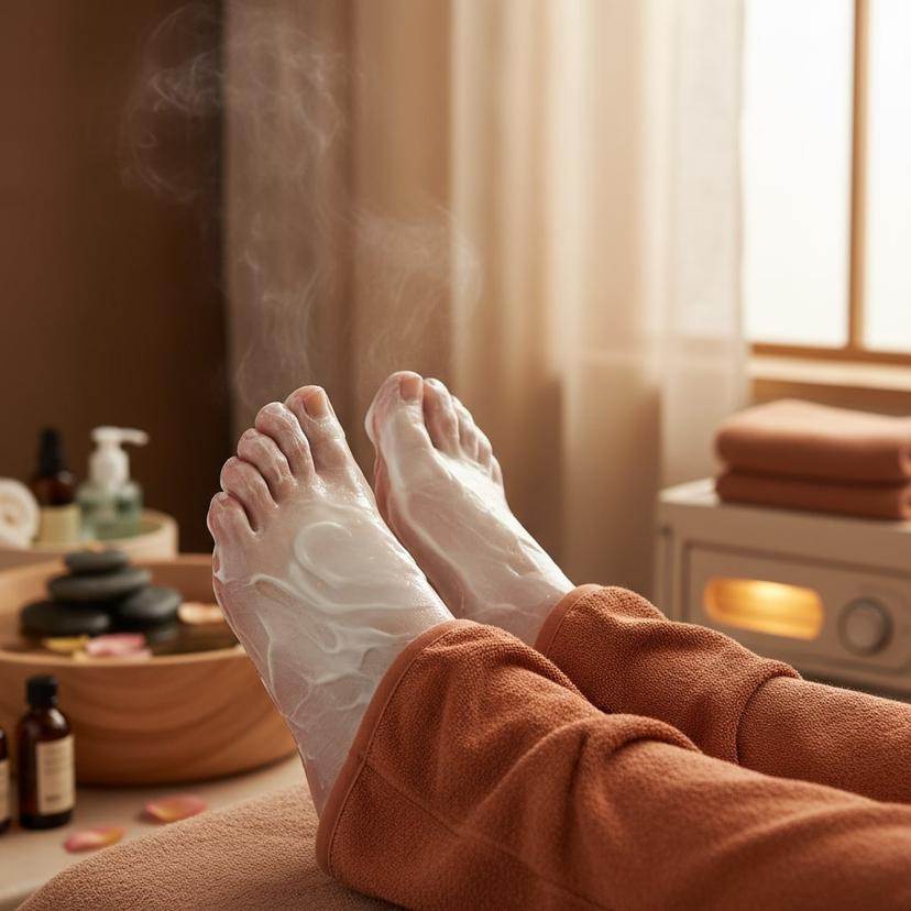 Warm Keratin Foot Masque