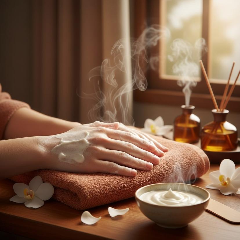 Warm Keratin Hand Masque